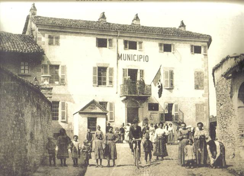 Palazzo municipale | Cerreto d'Asti (foto d'epoca)