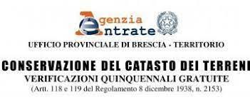 Conservazione del Nuovo Catasto Terreni